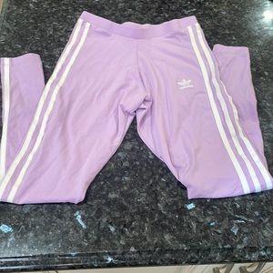 Lavender Adidas Leggings